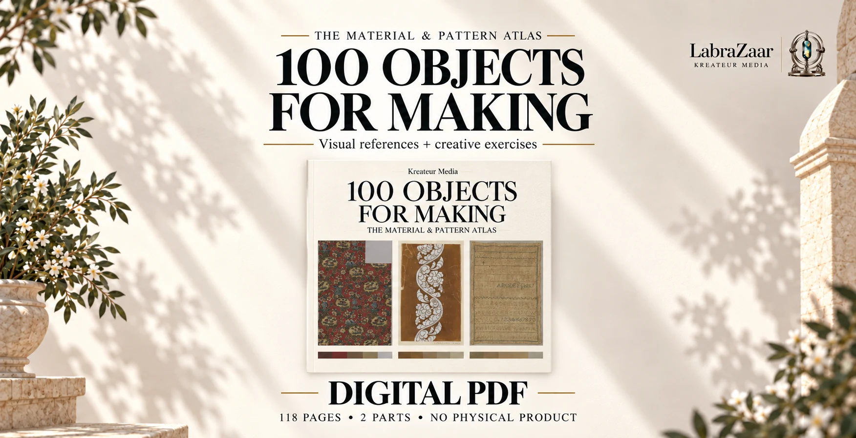 100 Objects for Making material and pattern reference Atlas